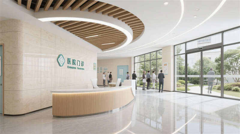 療愈綠洲,光影共生——合肥6000平醫院裝修設計效果圖 療愈綠洲,光影共生——合肥6000平醫院裝修設計效果圖